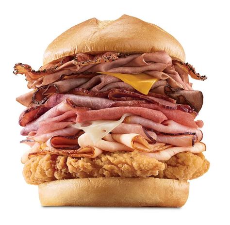 Arby's Secret Menu Meat Mountain - Fast Food Menu Prices