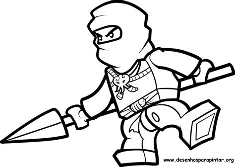 Lego NinjaGo – Desenhos para imprimir pintar e colorir – Herois da TV