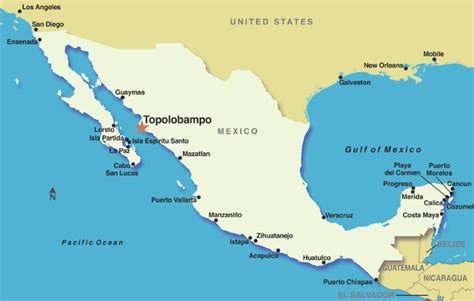 Holland America Cruise Tour Destinations: Topolobampo, Mexico