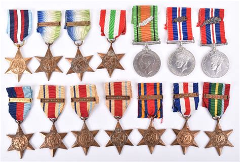 Selection of WW2 British Campaign Medals, consisting of 1939-45 star with copy Battle of Britain