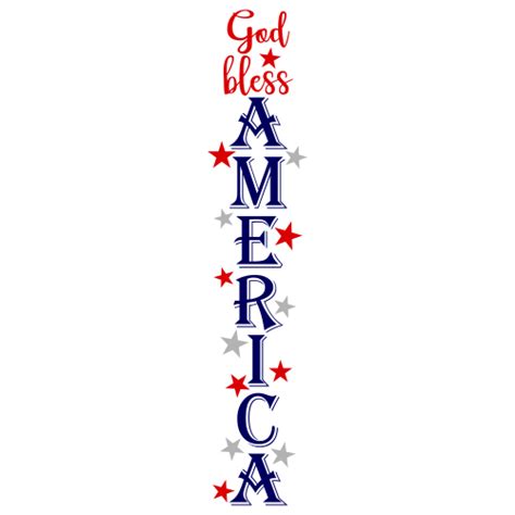 God Bless America SVG | Download God Bless America vector File