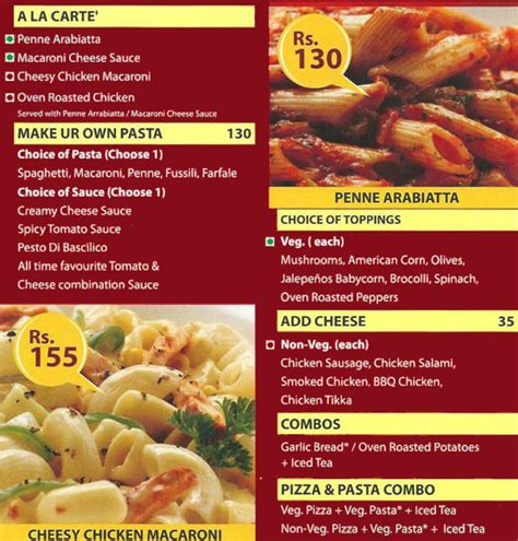 Pizza For Friends Menu, Menu for Pizza For Friends, The Great India ...