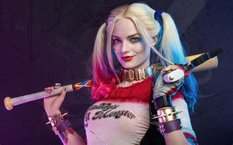 1280x800 Harley Quinn X Margot Robbie 4k 720P ,HD 4k Wallpapers,Images ...