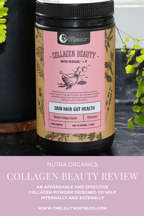 Nutra Organics Collagen Beauty Review - It's Sarah Lilly