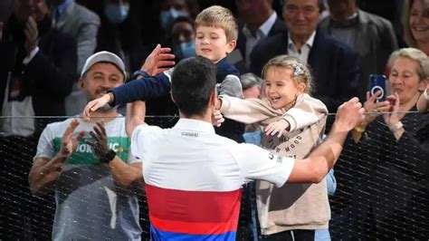 Novak Djokovic asked if his daughter has any interest in tennis