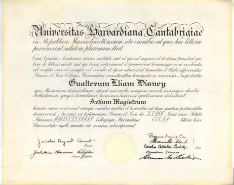 Walt's Honorary Degrees | The Walt Disney Family Museum