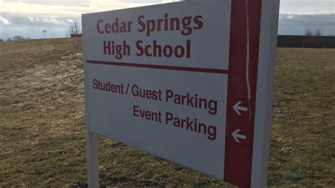 Cedar Springs High School all clear after deputies investigate early morning threat