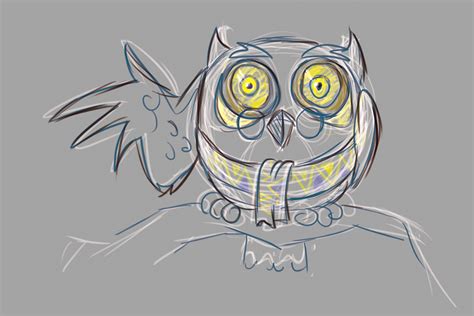 Owl Character on Behance