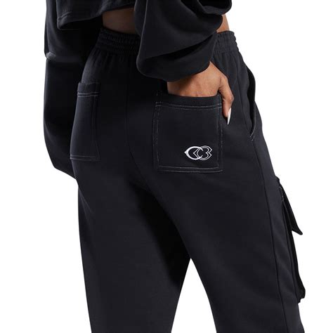 Reebok Women's Cardi Knit Pants in Black