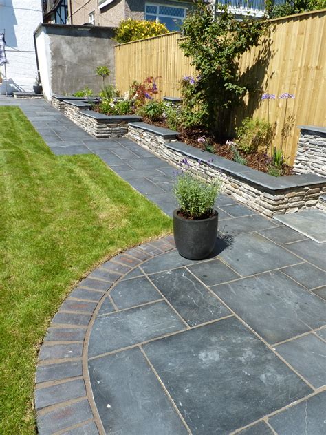 Natural stone paving from R T landscaping