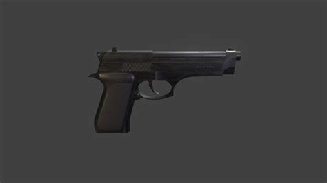 W.I.P. Beretta 92fs - Download Free 3D model by Julian Blane (@neohl ...