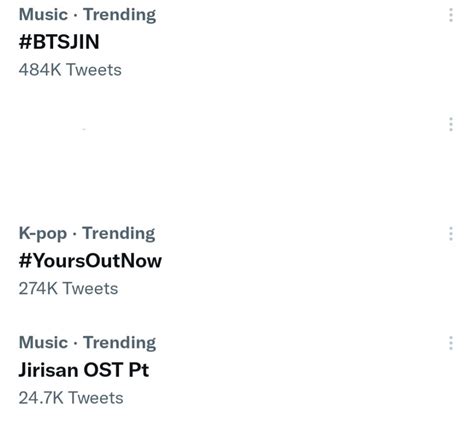 BTS's Jin trending worldwide with his newly released OST song 'Yours ...