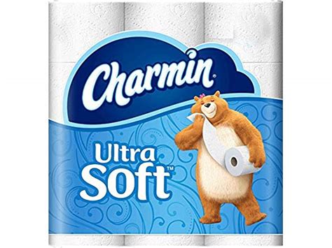 Charmin Ultra Soft 2 Ply Sheets 9 Rolls