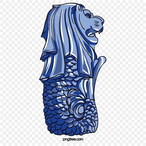 Merlion PNG Picture, Merlion Painted, Merlion, Hand Painted PNG Image For Free Download