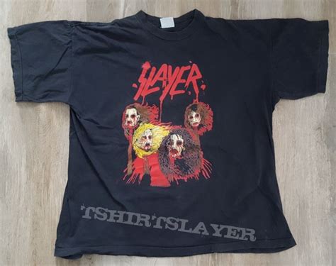 Slayer Dead skin mask/Decade of aggression shirt | TShirtSlayer TShirt and BattleJacket Gallery