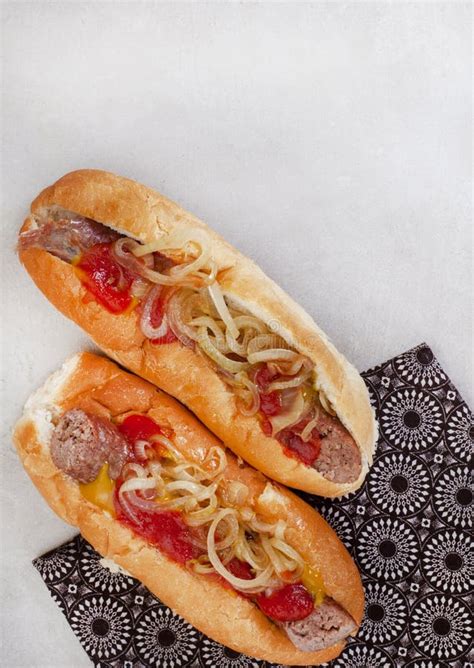 Boerie Rolls, South Africa S Famous Favorite Stock Photo - Image of beef, onion: 255599168