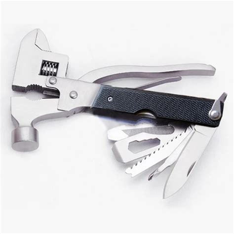 Multi function Universal Wrench Hammer Self defense Multitool Multi Tools Outdoor Survival Hand ...