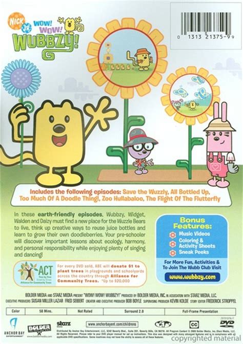 Wow! Wow! Wubbzy!: Wubbzy Goes Green (DVD 2010) | DVD Empire