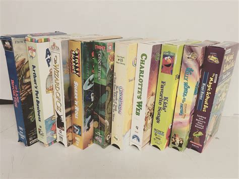 5 Mystery Kids VHS Tape Lot - Etsy