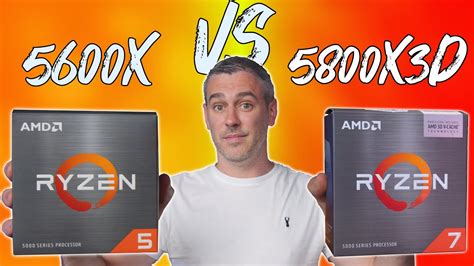 Ryzen 5 5600X Vs Ryzen 7 5800X3D - 20 Game Benchmark! - YouTube