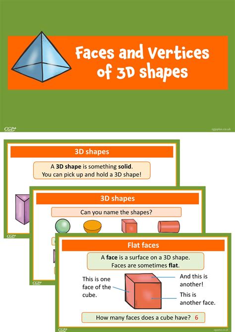 Properties of 3D Shapes (Year 2) | CGP Plus