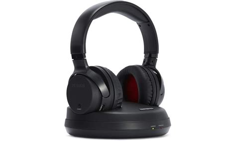 Aiwa Wireless Headphone System with Charging Dock Transmitter | Groupon