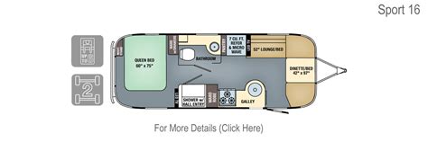 Airstream Sport 16 Floor Plan - floorplans.click