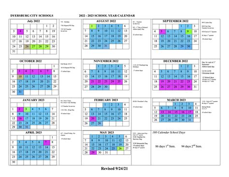 Murfreesboro City Schools Calendar 2024 25 - Mada Dominica