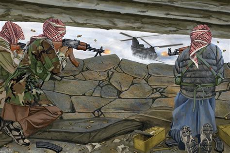 Takur Ghar – The SEALs and Rangers on Roberts Ridge, Afghanistan 2002 | Military artwork, War ...