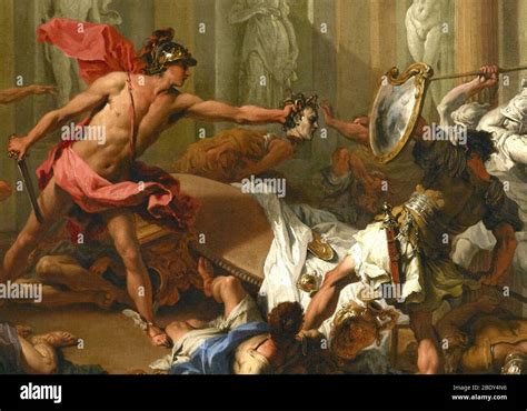 Perseus, Medusa, and Phineus Stock Photo - Alamy