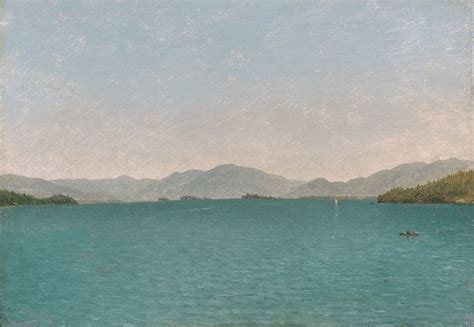 John Frederick Kensett | Lake George, Free Study | American | The Metropolitan Museum of Art