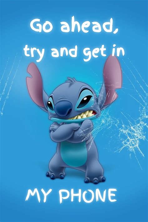 Stitch Wallpaper Dont Touch My Computer - bmp-uber