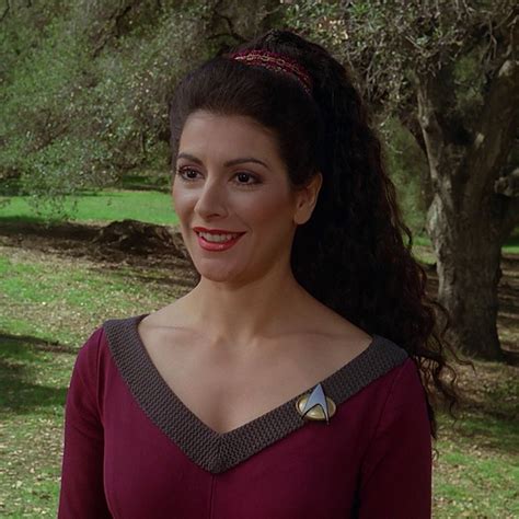 Deanna Troi | Deanna troi, Marina sirtis, Zefram cochrane