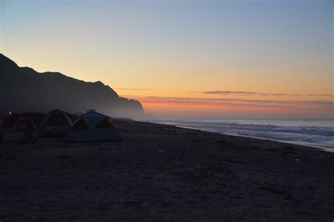 Heaven on Earth: Beach Camping in Malibu