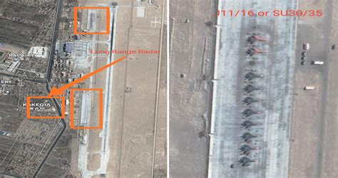 Satellite Imagery Shows PLAAF Fighter Jets Deployment Along With The LAC - Fighter Jets World