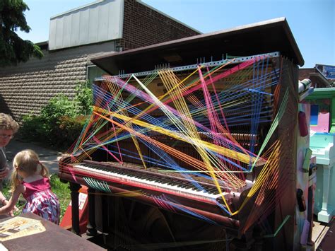 A Year in Pictures: Piano Strings (Sunday's photo)