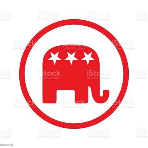 Republican Party Logo Vector Illustration Stock Illustration - Download Image Now - US ...