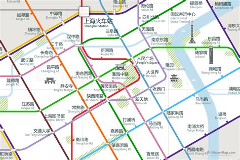 Shanghai Rail Map - A Smart City Map, Even Offline! Download Now!