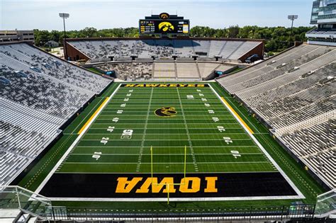 Kinnick Stadium sports stadium lighting