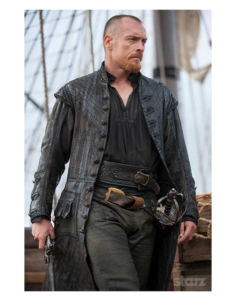 Toby Stephens Black Sails Captain Flint Coat - UJackets