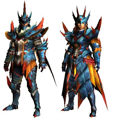 Lagiacrus X Armor (Blademaster) (MHGU) | Monster Hunter Wiki | Fandom