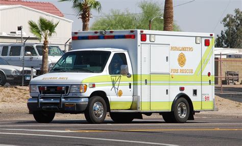 Rural/Metro Ambulance | Ford ambulance in Mesa, Arizona. | Flickr