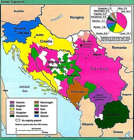 Yugoslavia Ethnic Groups | Map & People | Study.com