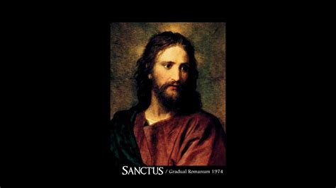 SANCTUS Latin Chant - YouTube