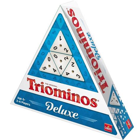 triominos deluxe | 6 - 99 jaar| 2 tot 4 spelers | 40 minuten