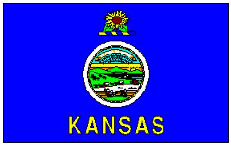 Buy State of Kansas Flag 4 X 6 ft. for sale