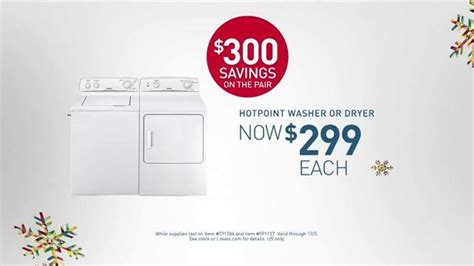 Lowe's Black Friday Deals TV Commercial, 'Washers and Dryers' - iSpot.tv