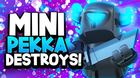 MINI PEKKA DECK that's TAKING OVER Ladder! 🥞 (New Triple Spell) - YouTube