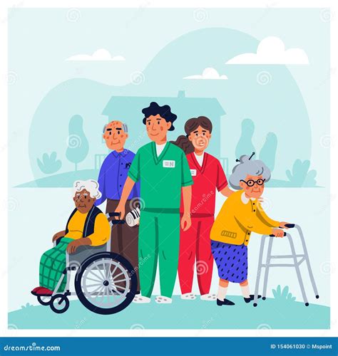 Elderly Home And Happy Retirement Set Of Banners Vector Illustration | CartoonDealer.com #178781034