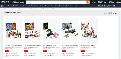 Amazon Canada LEGO Early Black Friday 2022 Deals: 5 LEGO Sets at 25% ...